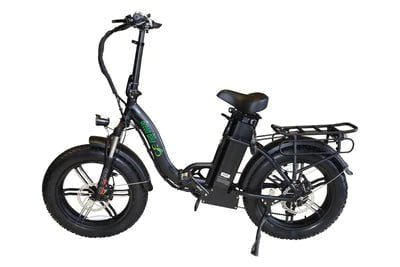 Greenbike USA Electric Bikes Black Greenbike USA Low Step GB750W Fat Tire Electric City Bike