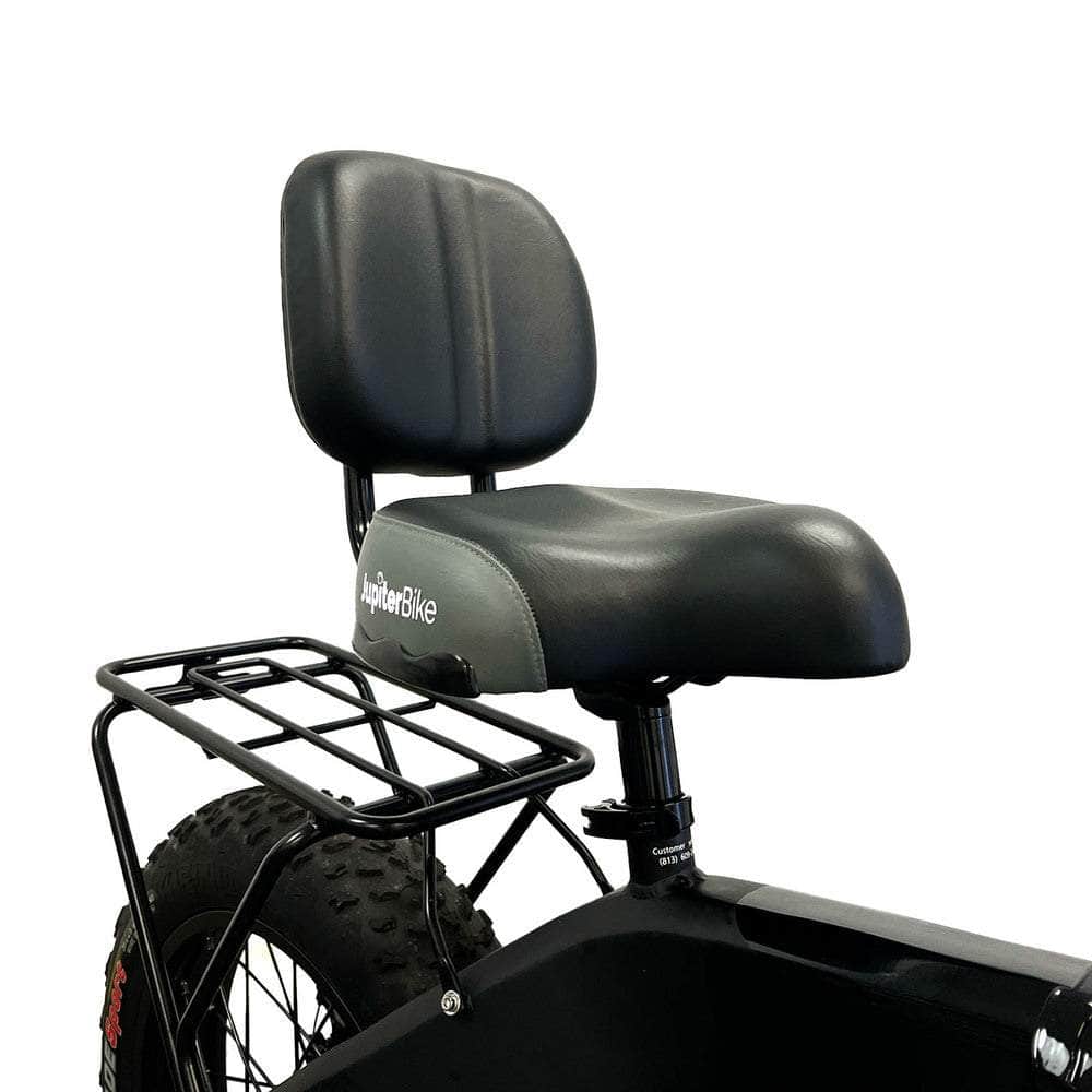 Cruiser Bicycle Seat for all JupiterBikes - adjustable back rest and e ...
