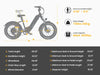 Magicycle Electric Bikes Magicycle Ocelot Step Thru Fat Tire Electric Bike