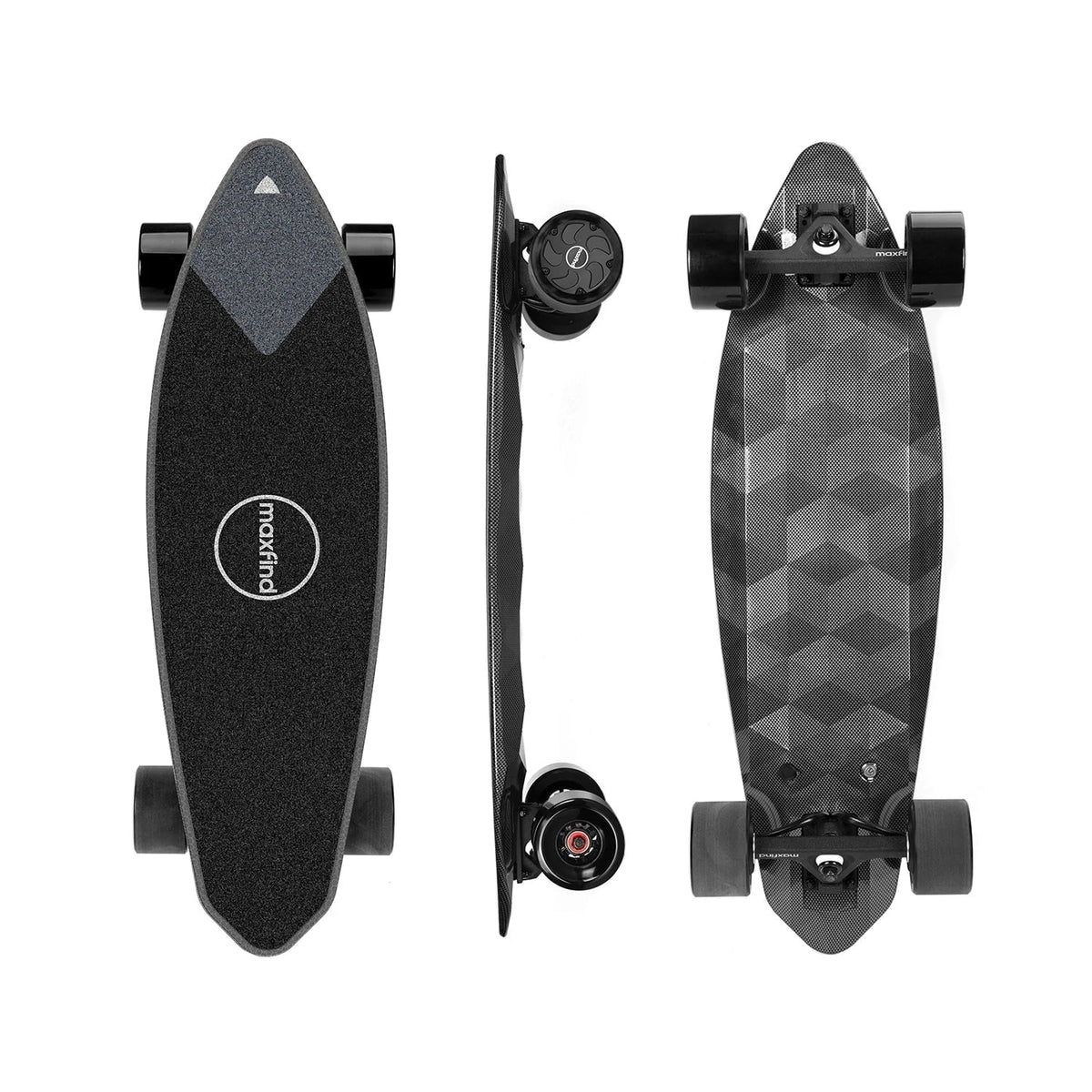 MAX2 PRO Electric Skateboard - up to 21 Mile Range, 24 mph max speed, 28%  hill climbing
