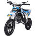 MotoTec Dirt Bike Blue MotoTec Warrior 52cc 2-Stroke Kids Gas Dirt Bike