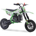 Mototec Dirt Bike Green MotoTec Villain 52cc 2-Stroke Kids Gas Dirt Bike