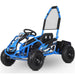 MotoTec Electric ATV Blue MotoTec Mud Monster Kids Electric 48v 1000w Go Kart Full Suspension