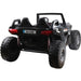 Mototec Electric ATV MotoTec Baja 4x4 Kids 24v UTV with 4-wheel drive, leather seat, Bluetooth stereo, lights