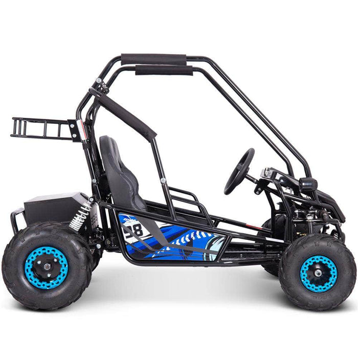 MotoTec Electric ATV MotoTec Mud Monster XL 60v 2000w Electric Go Kart Full Suspension