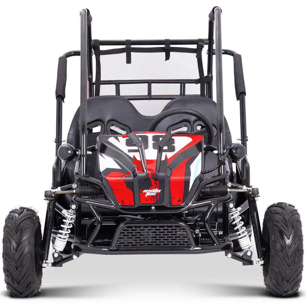 MotoTec Mud XL 60V/20AH Electric Full Suspension Go Kart, 2000W (SAK96351)