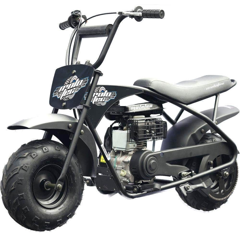MotoTec 105cc 3.5HP Gas Powered Mini Bike, 4-stroke engine — Urban