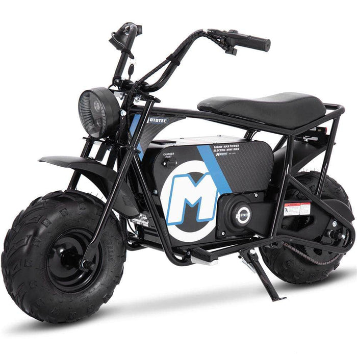 MotoTec Electric Bikes MotoTec 48v 1000w Electric Powered Mini Bike
