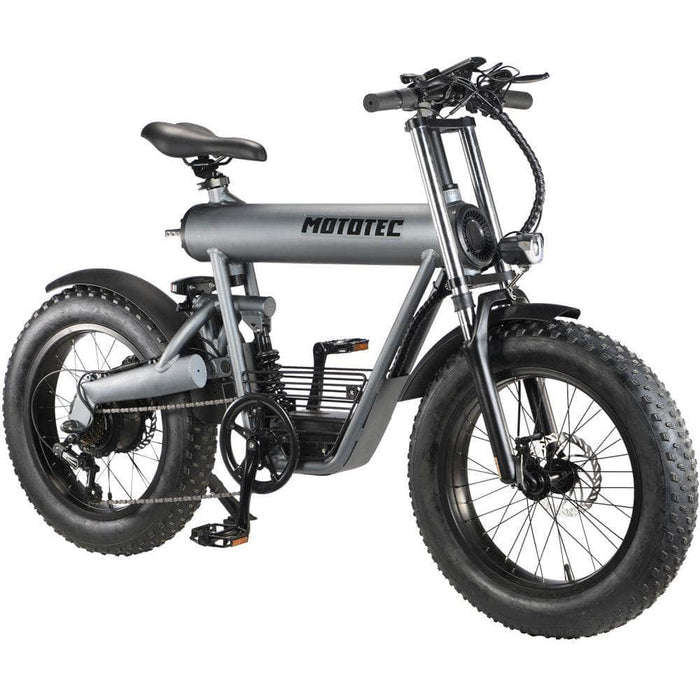 MotoTec Electric Bikes MotoTec Roadster 48v 500w Lithium Electric Bike