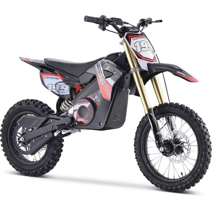 MotoTec 48v Pro Electric Dirt Bike 1800w Lithium Orange