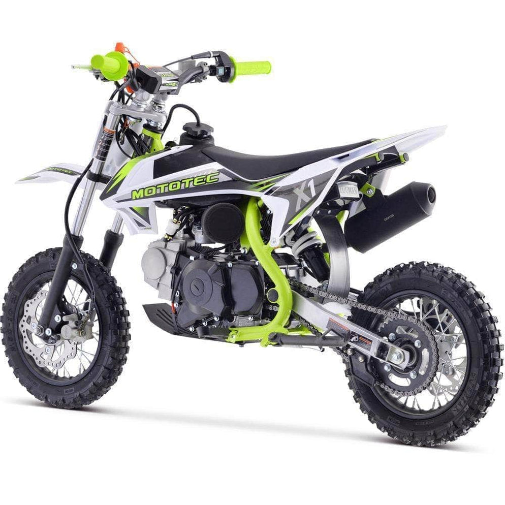 MotoTec X1 110cc 4-Stroke Dirt Bike | Fully Automatic Pit Bike — Urban ...
