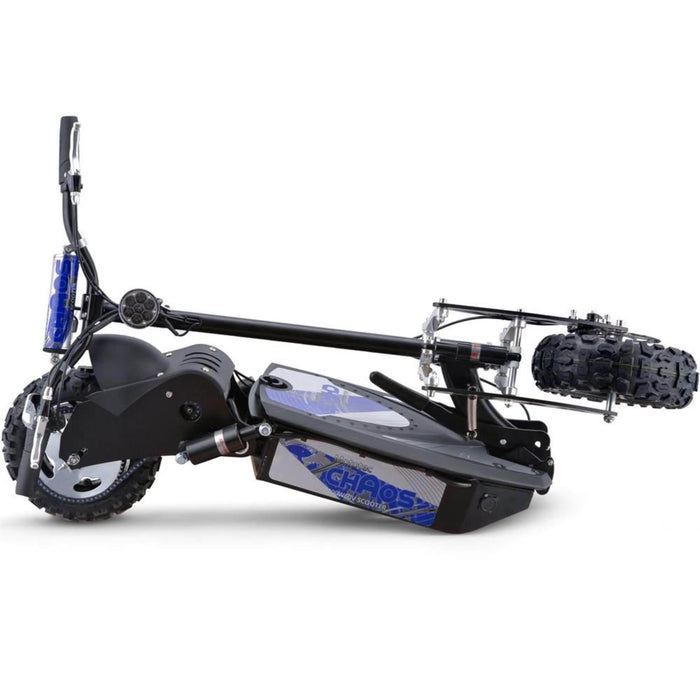 MotoTec Electric Powered Chaos 2000w 60v Electric Scooter Black