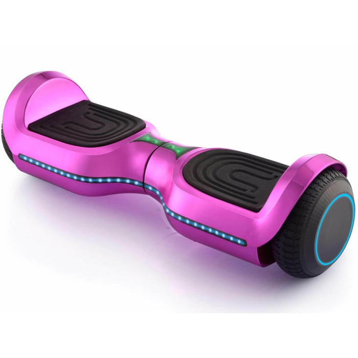 MotoTec Electric Powered MotoTec Hoverboard 24v 6.5in Wheel L17 Pro Pink