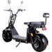 MotoTec Electric Powered MotoTec Knockout 60v 2000w Lithium Electric Scooter Black
