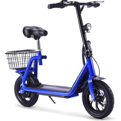 MotoTec Electric Scooter Blue MotoTec Metro 36v 350w Lithium Electric Scooter