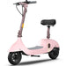 MotoTec Electric Scooter Pink Okai Beetle 36v 350w Lithium Electric Scooter