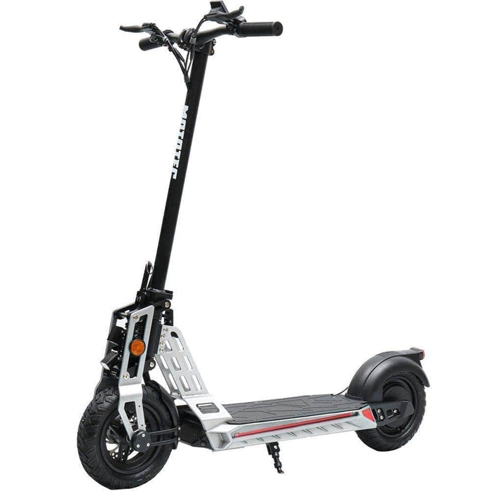 Mototec Electric Scooter Silver MotoTec Free Ride 48v 600w Lithium Electric Scooter
