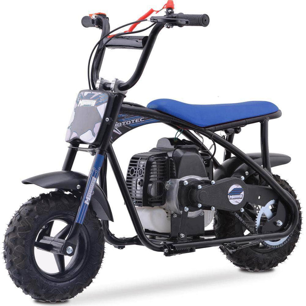 Gas Mini Razer MotoTec Bandit 52cc 2-Stroke Kids Gas Mini Bike - 100% Financing Avail ...