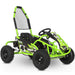 Mototec Go Kart Green MotoTec Mud Monster Kids Gas Powered 98cc Go Kart