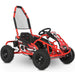 Mototec Go Kart Red MotoTec Mud Monster Kids Gas Powered 98cc Go Kart