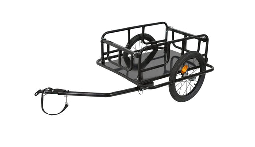 Rattan Accessories Rattan Foldable Bike Cargo Trailer with Universal Hitch