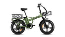 Rattan Electric Bikes Rattan LM 750 PRO 750W Alloy Wheel Fat Tire 4.0 Foldable E Bike With Switch For Cruise Control