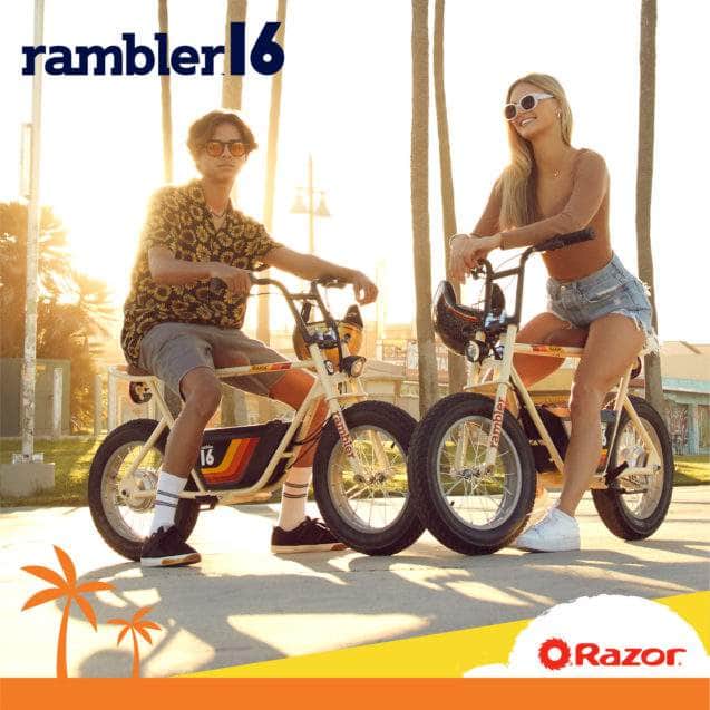 Razor Rambler 16 Electric Minibike - SHIPS AFTER CHRISTMAS — Urban Bikes  Direct