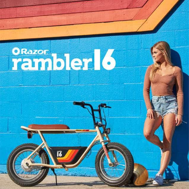 Razr Rabler Razor Rambler 16 Retro Electric Minibike | 16
