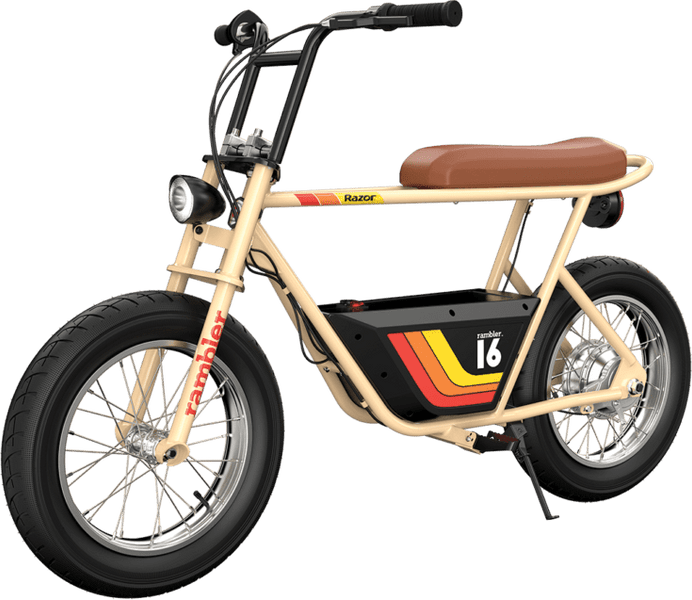 Electric Mini Razor Frame Razor Rambler 16 Retro Electric Minibike | 16