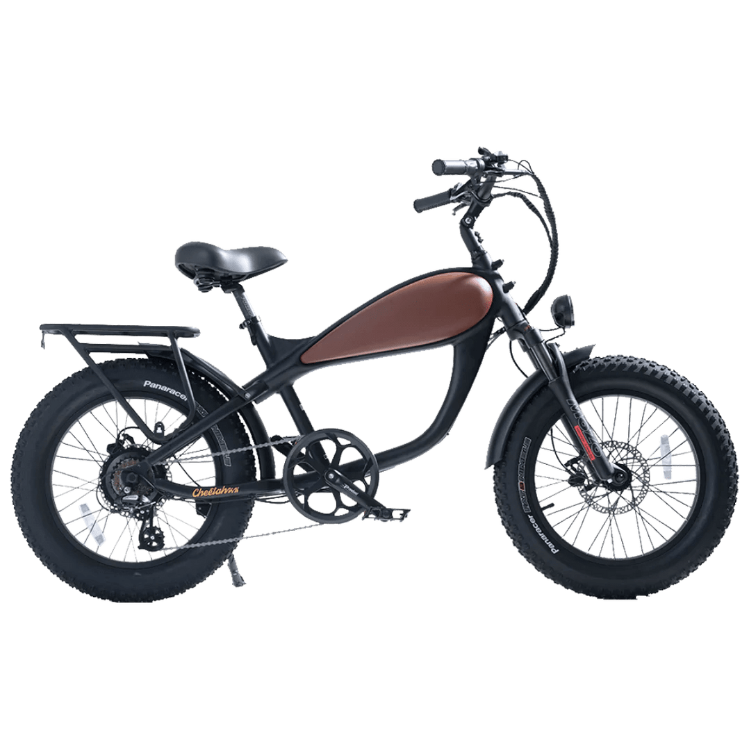 Revi Bikes Cheetah Mini Electric Bike 20" Fat Tires, 48V 500W Peak 750