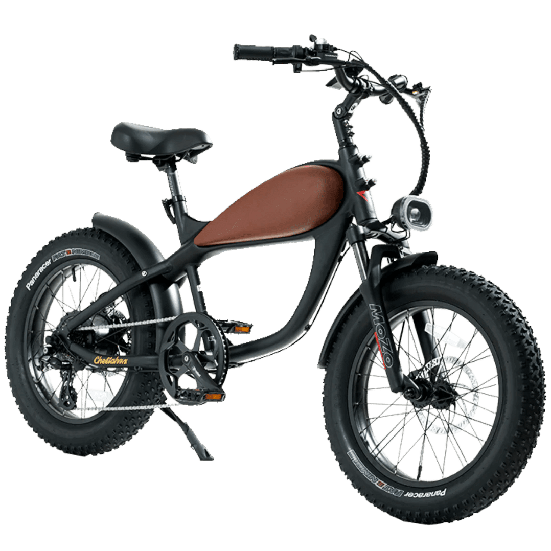 Revi Bikes Cheetah Mini Electric Bike 20" Fat Tires, 48V 500W Peak 750 — Urban Bikes Direct