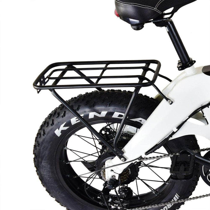 Jupiter Defiant Electric Bike Cargo Rack with mounting hardware