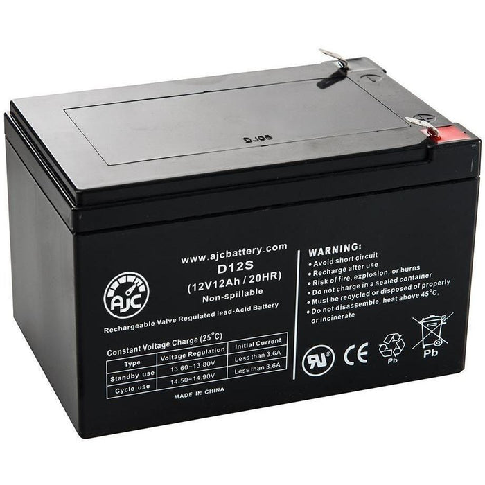 X-Treme 12V12AH Electric Scooter Battery For XB504 (Includes (4) 12V Batteries)