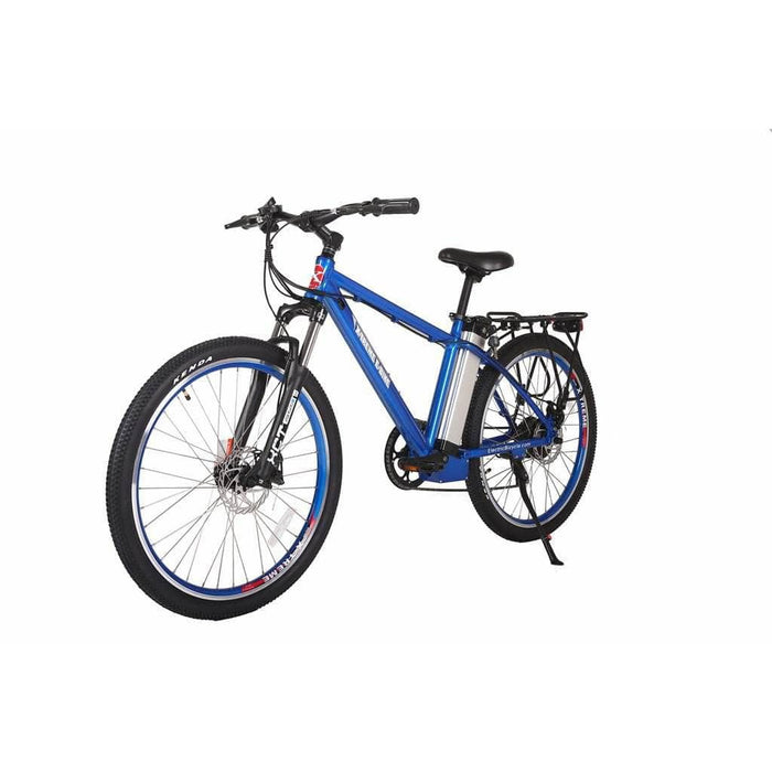 X-Treme Electric Bikes Metallic Blue X-Treme Trail Maker Elite 24 Volt Lithium Powered Electric Mountain Bike
