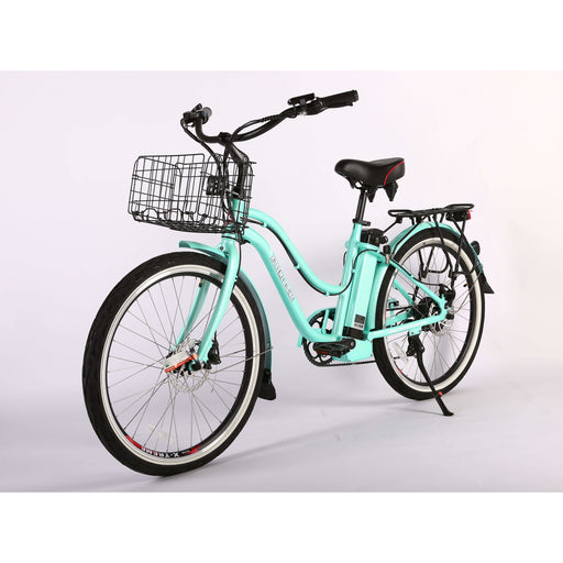 x treme electric bicycles X-Treme Malibu Elite Beach Cruiser Electric Bike -24 Volt Black